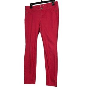 Elle Pink Jeans Women Size 8 Skinny Ankle